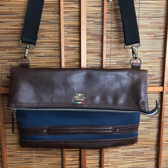 bianchi sling bag